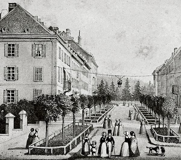 プロムナード通り、1848年