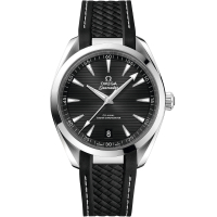 Seamaster Aqua Terra 150M 41 mm, ステンレススティール ラバー