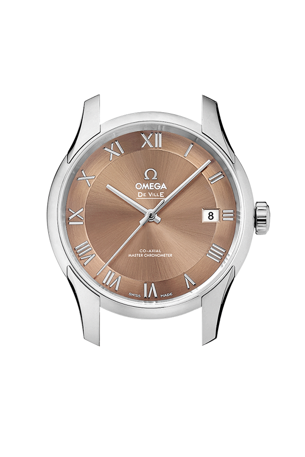 De Ville Hour Vision 41 mm, ステンレススティール レザー