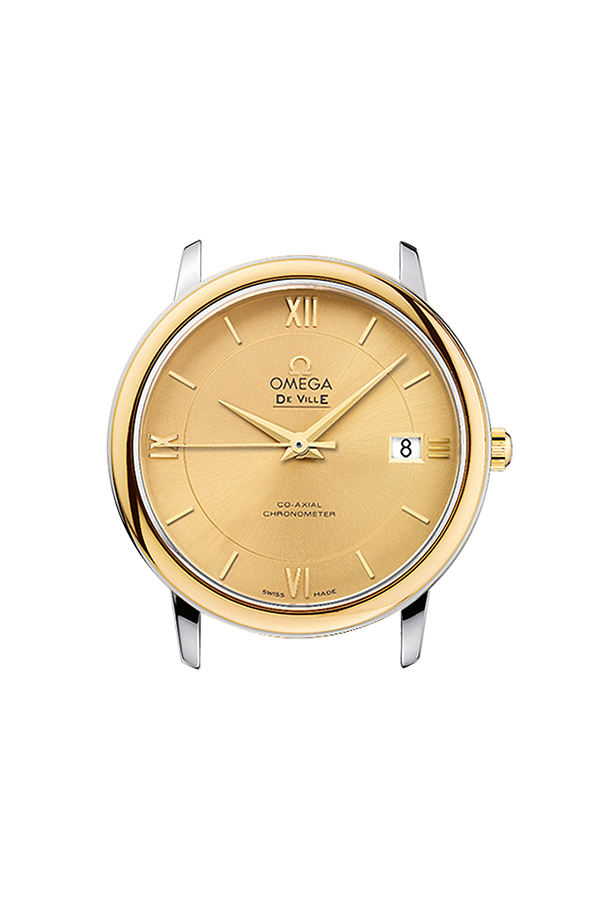 オメガ OMEGA 腕時計 メンズ De Ville Prestige デ・ヴィル プレステージ 424.20.37.20.08.001 イエロー
