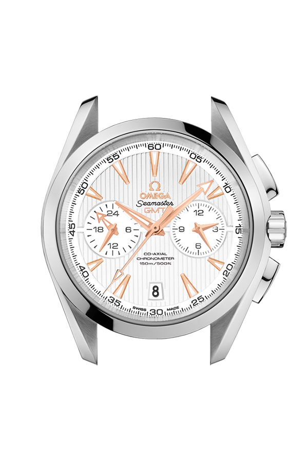 オメガ シーマスター アクアテラ コーアクシャル クロノメーター GMT 231.10.43.52.02.001 OMEGA 腕時計