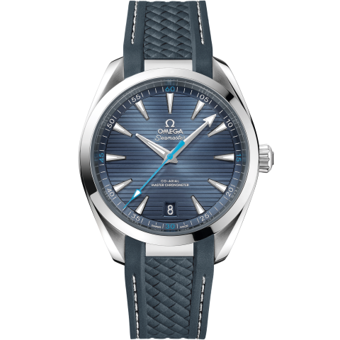 Seamaster Aqua Terra 150M 41 mm, ステンレススティール   ラバーストラップ - レファレンス 220.12.41.21.03.002