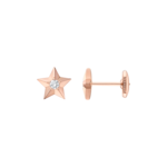 Constellation ピアス, 18Kレッドゴールド, ダイヤモンド - EA01BG0100205