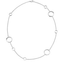 Constellation ネックレス, 18Kホワイトゴールド - N83BCA0100105