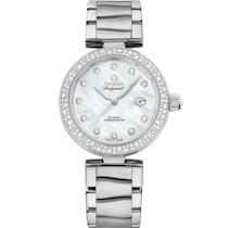 De Ville Ladymatic 34 mm, ステンレススティール   ステンレススティール - 425.35.34.20.55.002