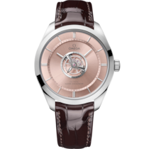 De Ville Tourbillon 43 mm, カノープスゴールド™   レザーストラップ - 529.53.43.22.99.001