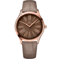 De Ville Trésor 36 mm, セドナゴールド   レザーストラップ - 42858366013001