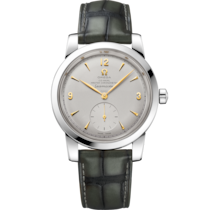 Seamaster シーマスター 1948 38 mm, プラチナ   レザーストラップ