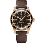 Seamaster 41 mm, Bronze gold   レザーストラップ - 234.92.41.21.10.001