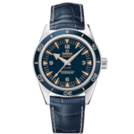 Seamaster 41 mm, プラチナ   レザーストラップ - 233.93.41.21.03.001