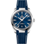 Seamaster 38 mm, ステンレススティール   ラバーストラップ - 220.12.38.20.03.001