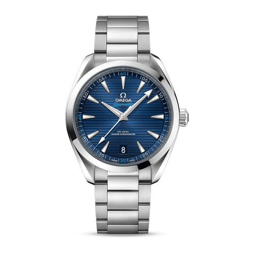 オメガ OMEGA 腕時計 メンズ SEAMASTER AQUA TERRA シーマスター アクアテラ 150M防水 ブルー 220.10.41.21.03.001