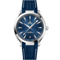 Seamaster Aqua Terra 150M 41 mm, ステンレススティール   ラバーストラップ - 220.12.41.21.03.001