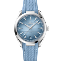 Seamaster 41 mm, ステンレススティール   ラバーストラップ - 220.12.41.21.03.008