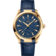 Seamaster 41 mm, イエローゴールド   レザーストラップ - 522.53.41.21.03.001