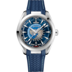 Seamaster 43 mm, ステンレススティール   ラバーストラップ - 220.12.43.22.03.001