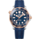 Seamaster 42 mm, スティール - セドナゴールド   ラバーストラップ - 210.22.42.20.03.002