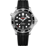 Seamaster 42 mm, ステンレススティール   ラバーストラップ - 210.32.42.20.01.001