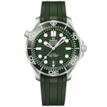 Seamaster 42 mm, ステンレススティール   ラバーストラップ - 210.32.42.20.10.001