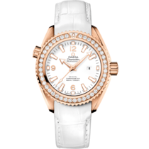 Seamaster Planet Ocean 600M 37.5 mm, レッドゴールド   レザーストラップ - 23258382004001