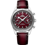 Speedmaster 40.5 mm, ステンレススティール   レザーストラップ - 332.12.41.51.11.001