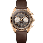 Speedmaster 43 mm, Bronze gold   レザーストラップ - 329.92.43.51.10.001