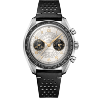 Speedmaster Chronoscope 43 mm, ステンレススティール   レザーストラップ - 522.32.43.51.02.001