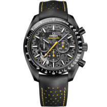 Speedmaster ダーク サイド オブ ザ ムーン 44.25 mm, ブラックセラミック   ラバーストラップ - 310.92.44.50.01.001