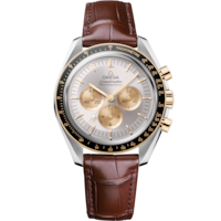 Speedmaster ムーンウォッチ プロフェッショナル 42 mm, ステンレススティール - ムーンシャイン™ ゴールド   アリゲーター - 31023425002001