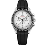 Speedmaster 42 mm, ステンレススティール   ラバーストラップ - 310.32.42.50.04.001