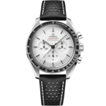 Speedmaster 42 mm, ステンレススティール   レザーストラップ - 310.32.42.50.04.002