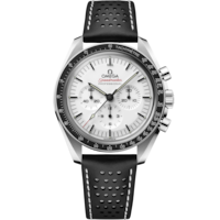 Speedmaster ムーンウォッチ プロフェッショナル 42 mm, ステンレススティール   レザーストラップ - 31032425004002