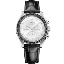 Speedmaster 42 mm, カノープスゴールド™   レザーストラップ - 310.63.42.50.02.001